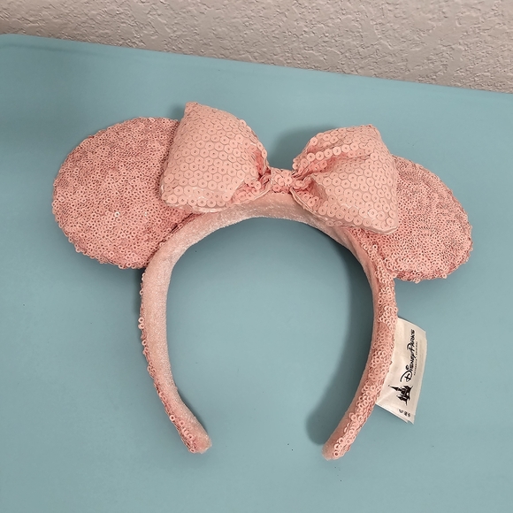 Pair of Official Disney Minnie Ears in pink and violet - Picture 5 of 8